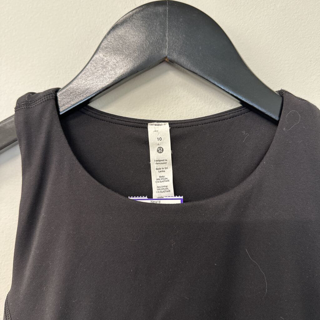 Lululemon High Neck Tight Fit Shelf Bodysuit 10