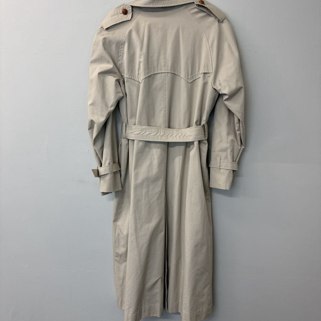 Vintage Sidney's Double Breasted Trench Coat Medium