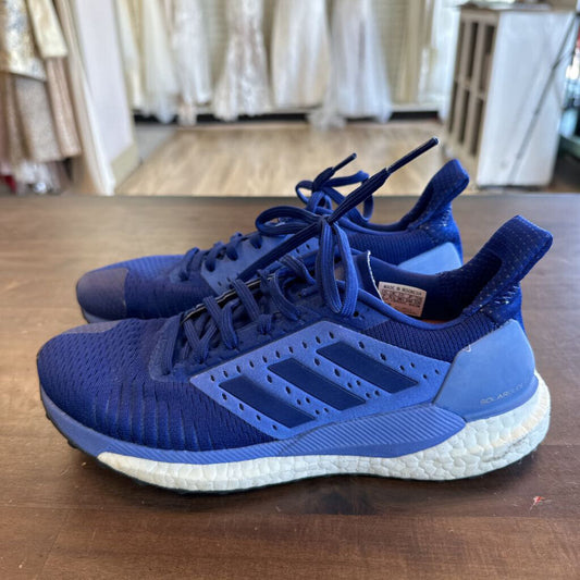 Adidas Bright Blue Solar Glide Sneakers 7.0