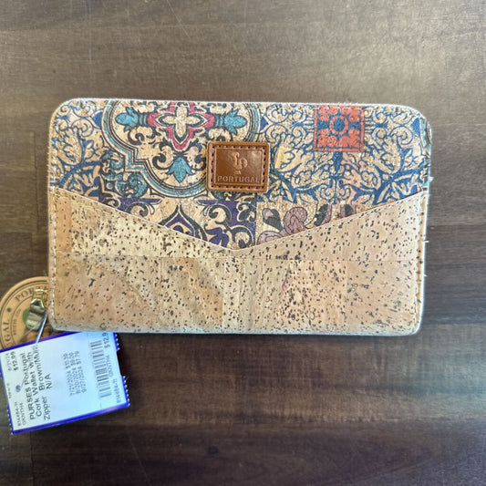 Cork Wallet with Zipper