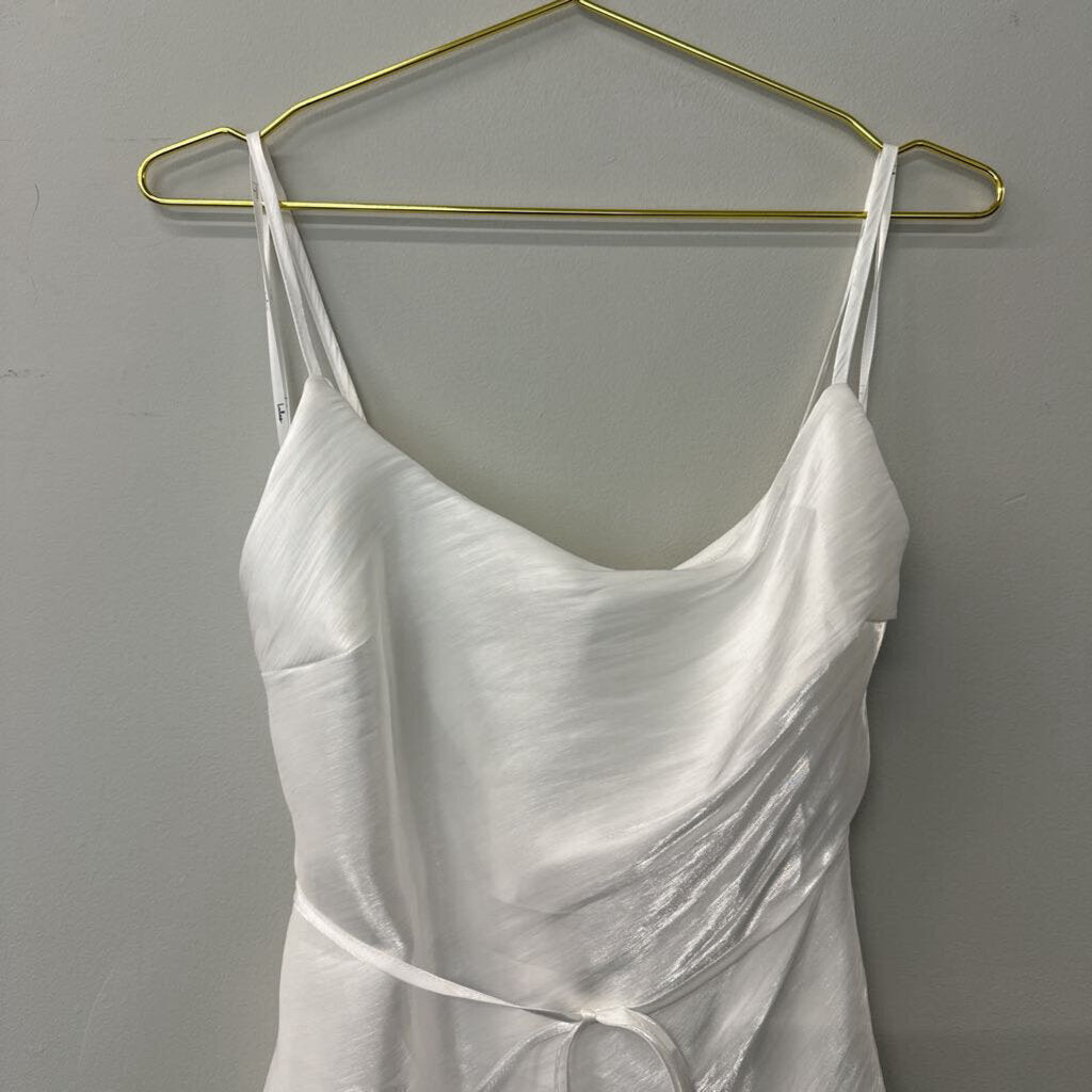 NWT Lulus Midi Satin Slip Dress Large