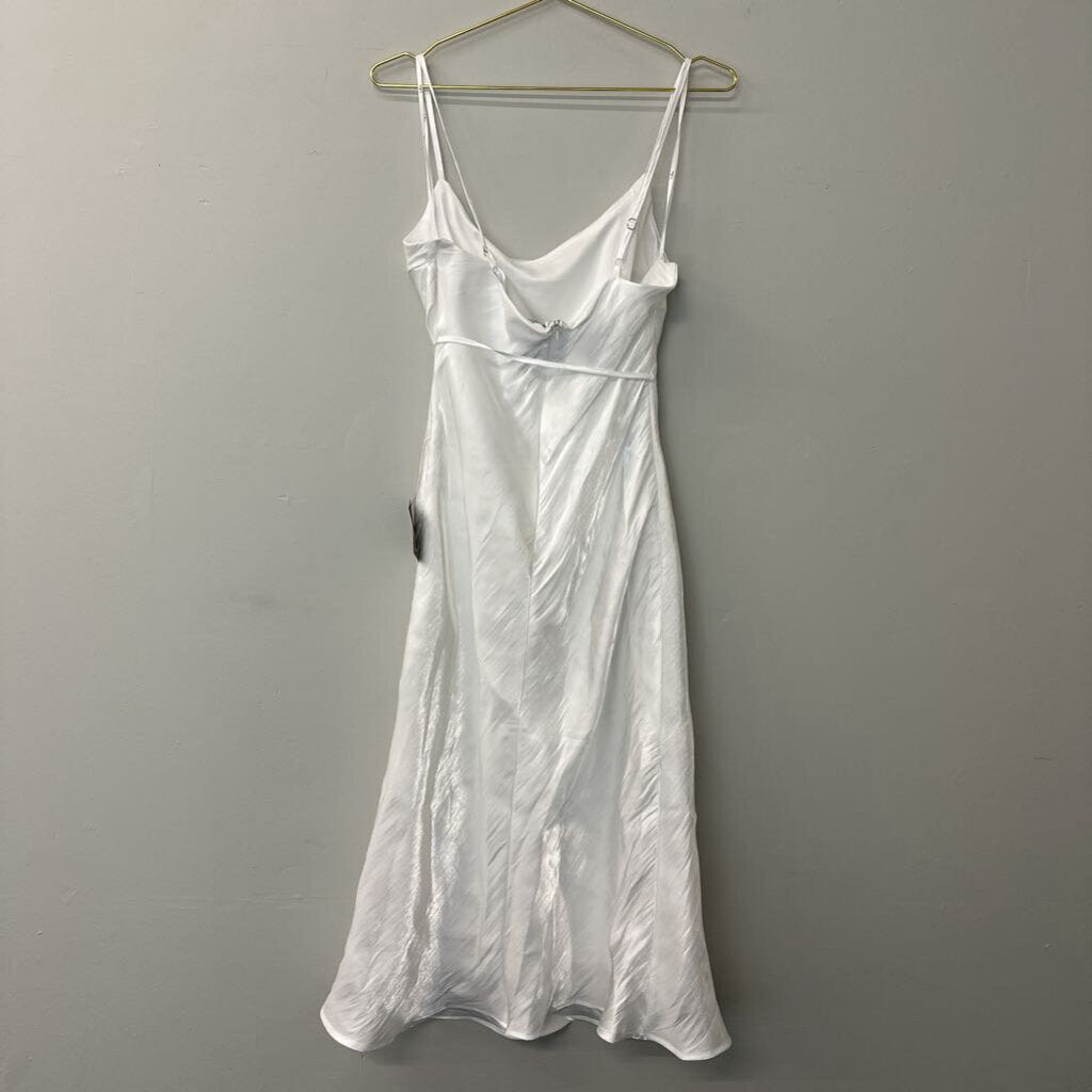 NWT Lulus Midi Satin Slip Dress Large