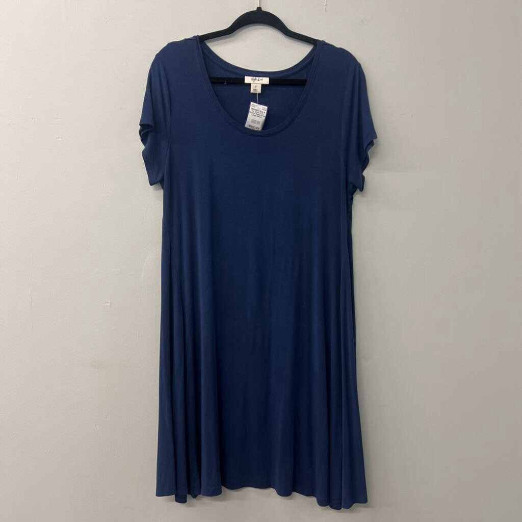 Style & Co. Stretch Swing Dress Large