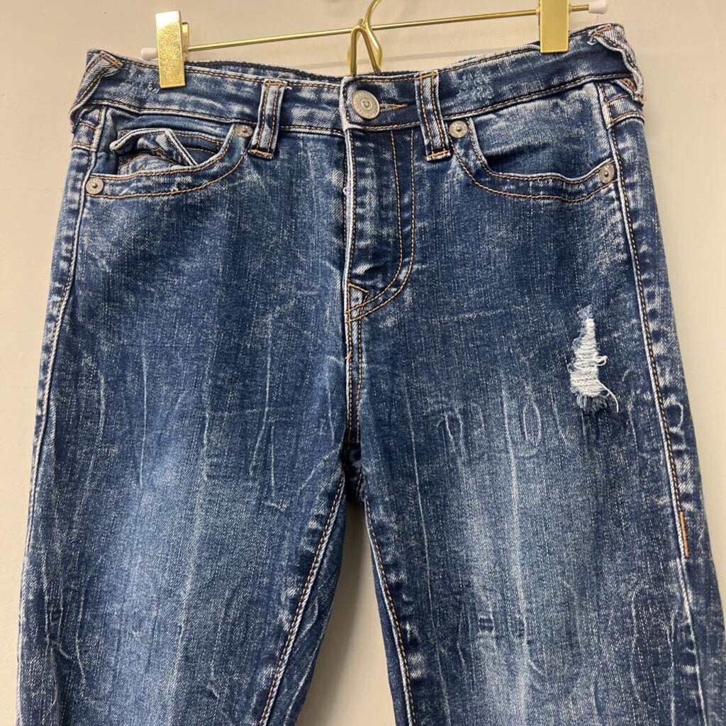 True Religion Halle Mid Rise Denim 27