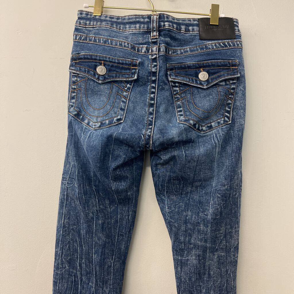 True Religion Halle Mid Rise Denim 27