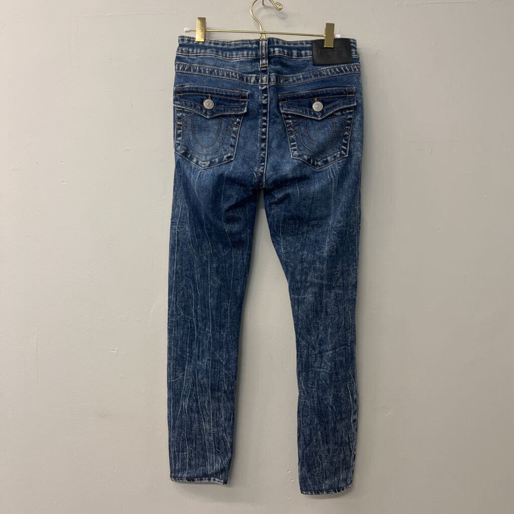 True Religion Halle Mid Rise Denim 27