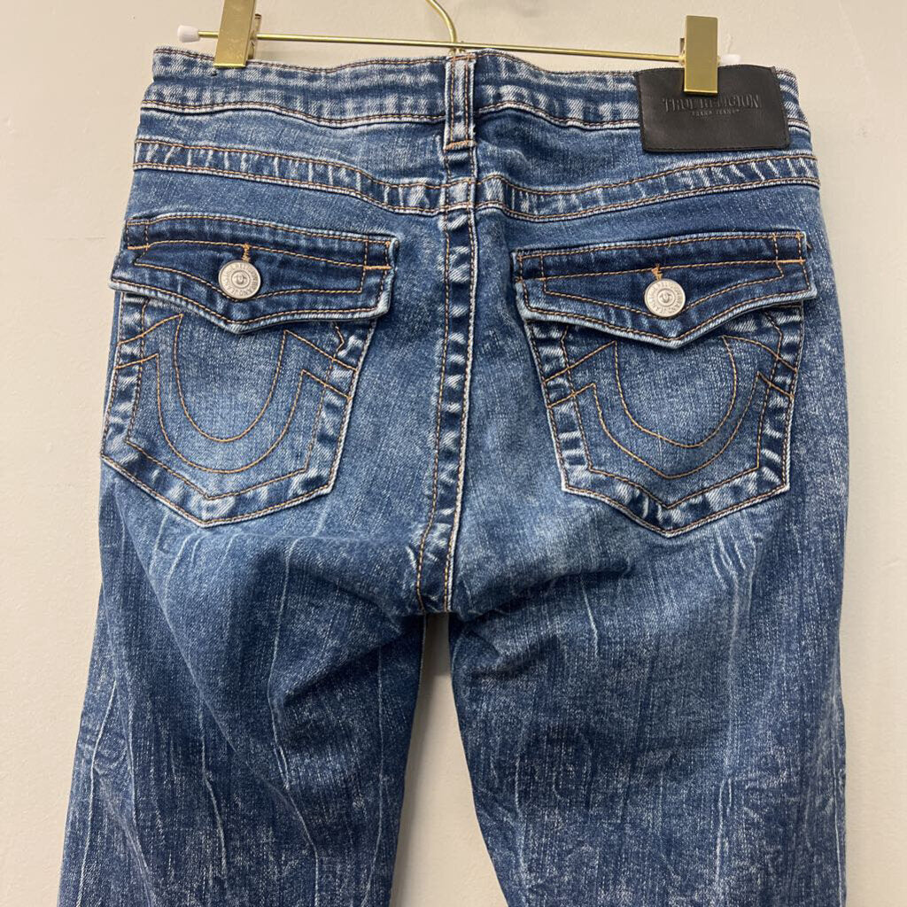 True Religion Halle Mid Rise Denim 27