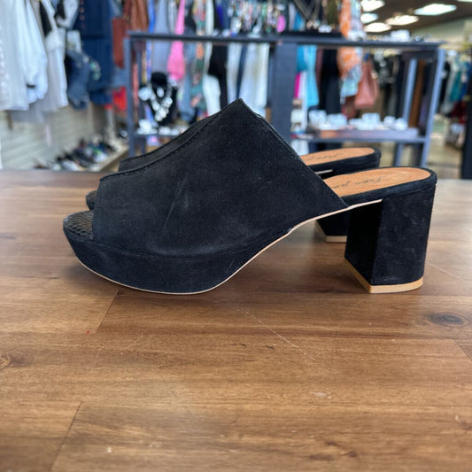 Free People Heeled Open Toe Mules 39