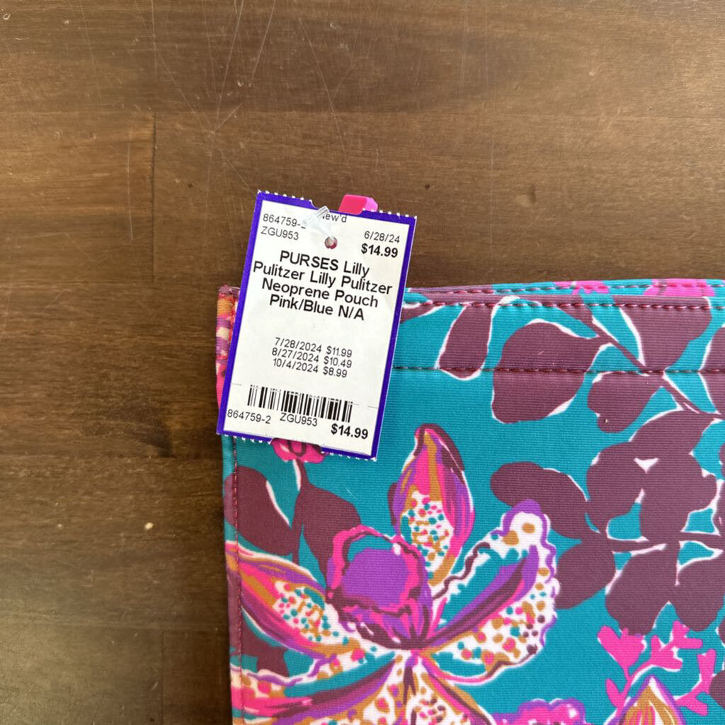 Lilly Pulitzer Neoprene Pouch