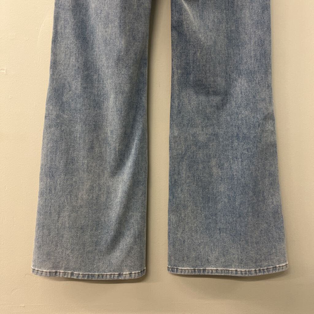 Soft Surroundings Blue Wide Leg Flares Stretchy Small