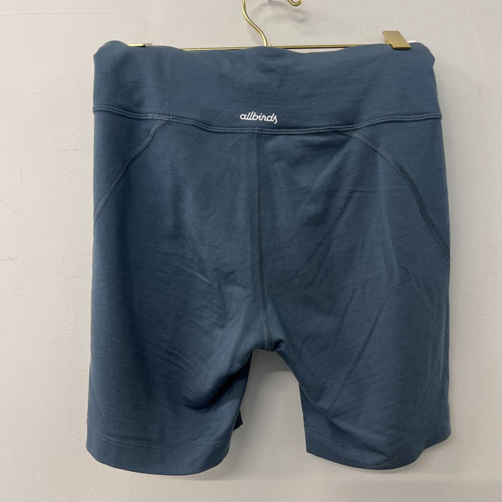 All Birds Blue Biker Shorts Small