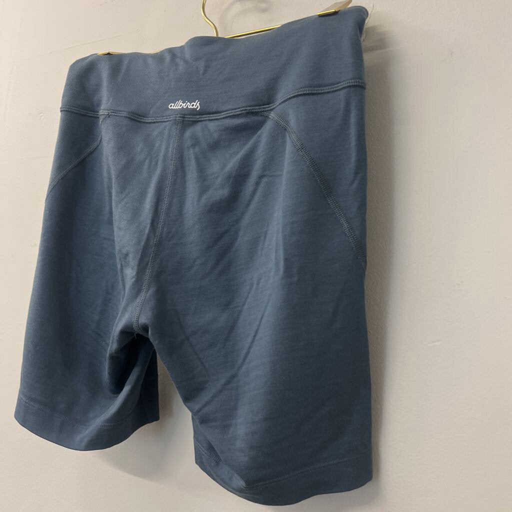 All Birds Blue Biker Shorts Small