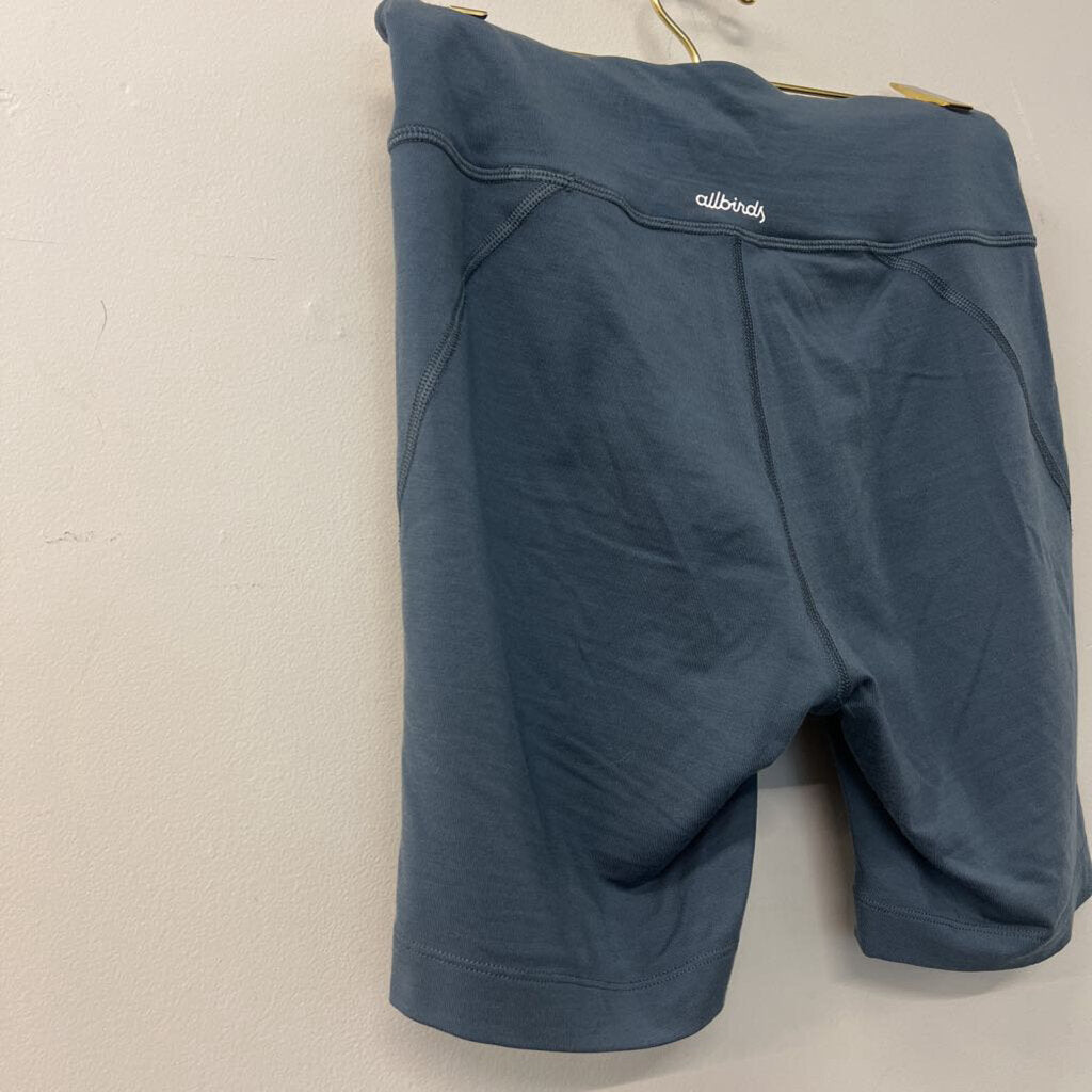 All Birds Blue Biker Shorts Small