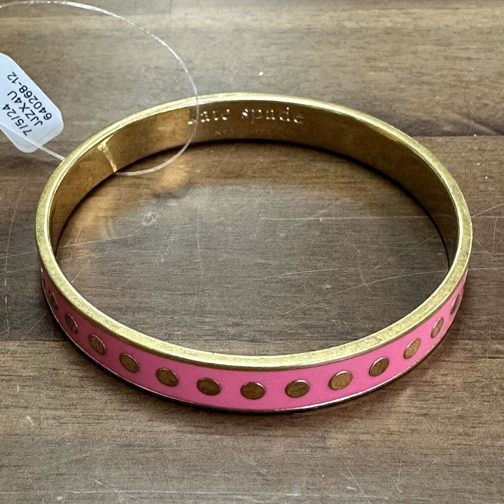 Kate Spade Pink Idiom Bracelet