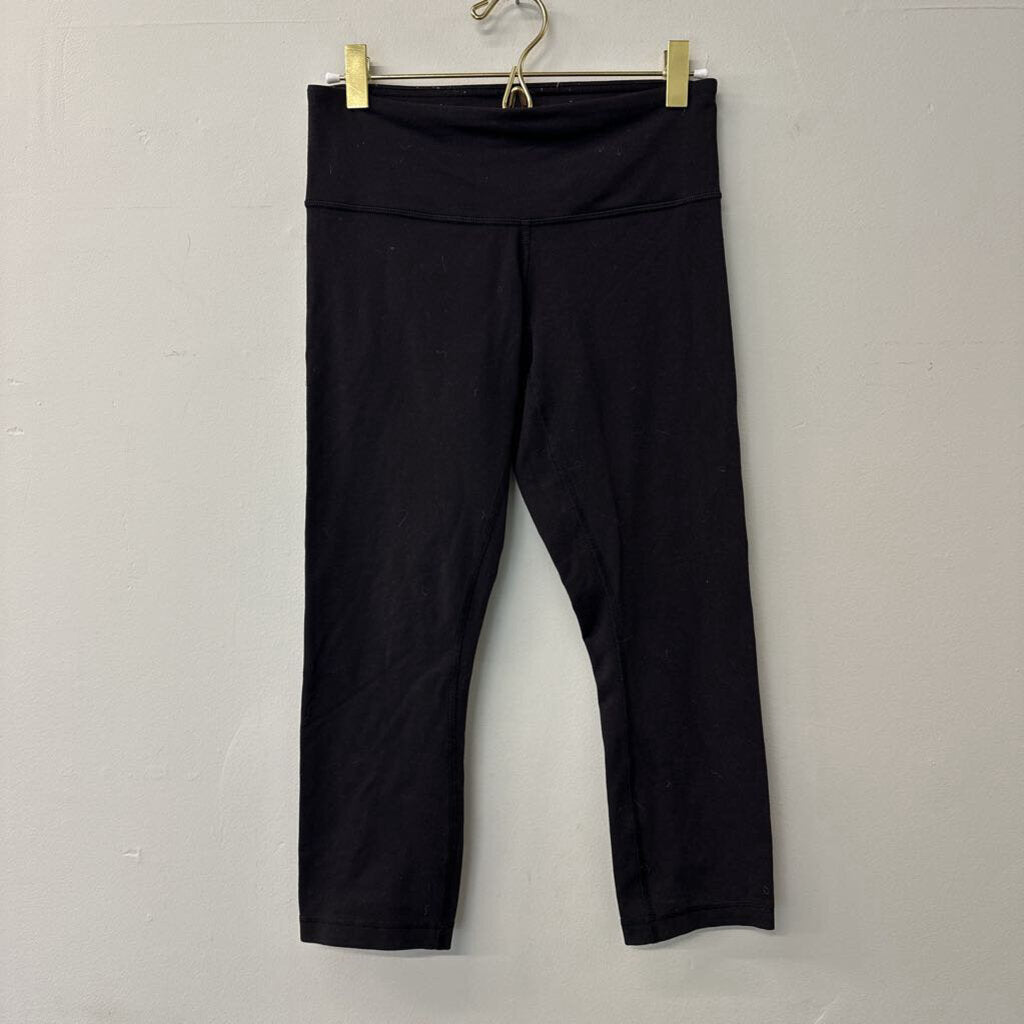 Lululemon Black Cropped Leggings Small