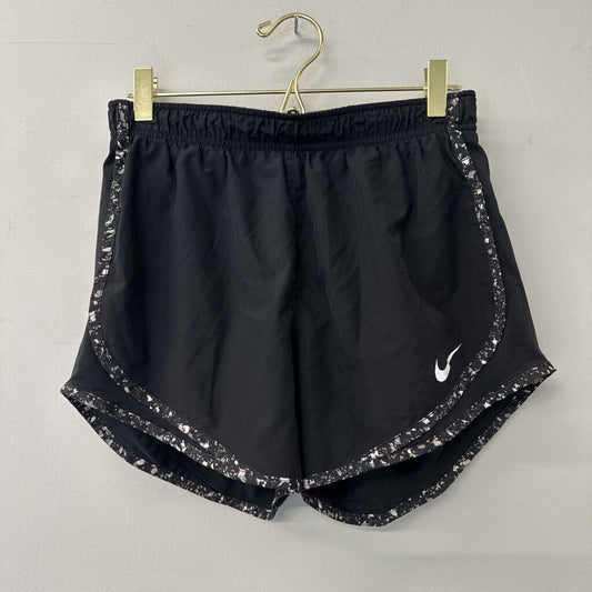 Nike Black Dri-Fit Running Shorts Side Print Small