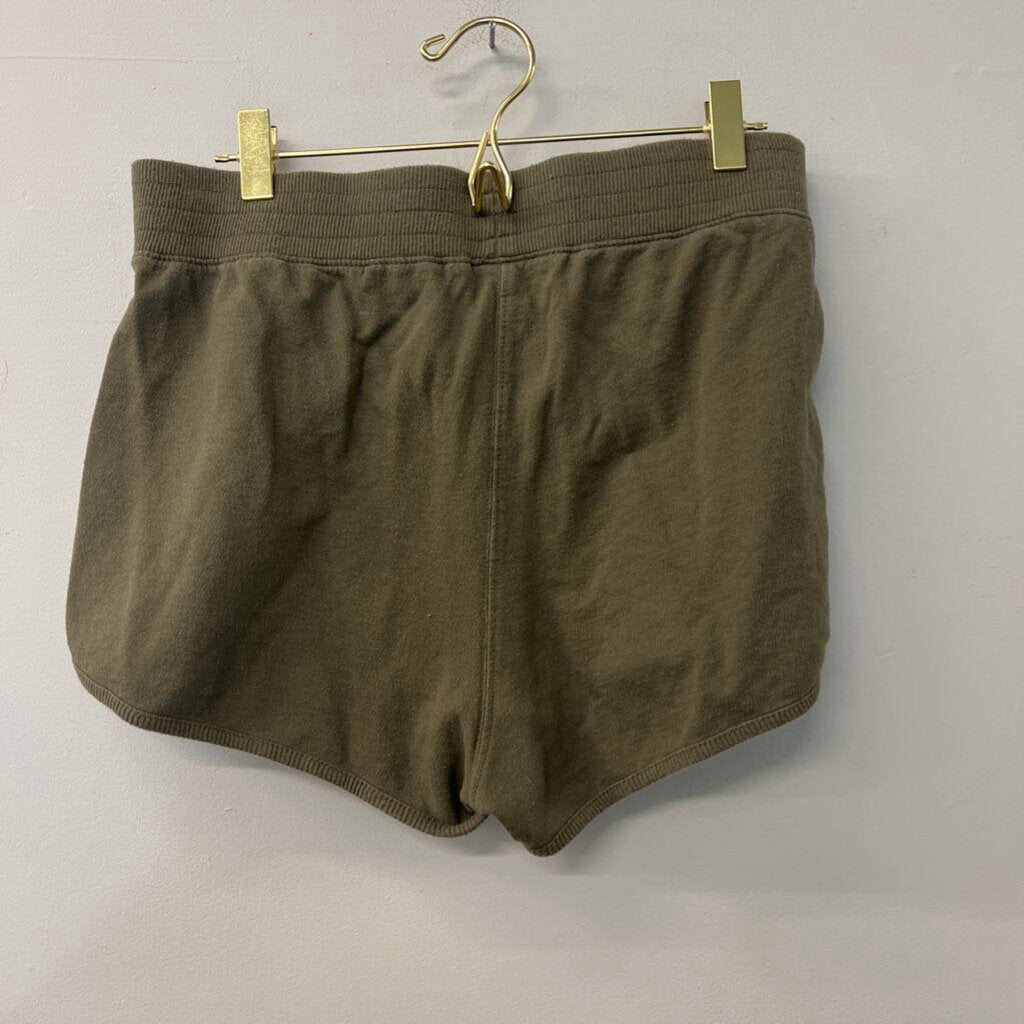 Free People Movement Green Cotton Shorts Medium