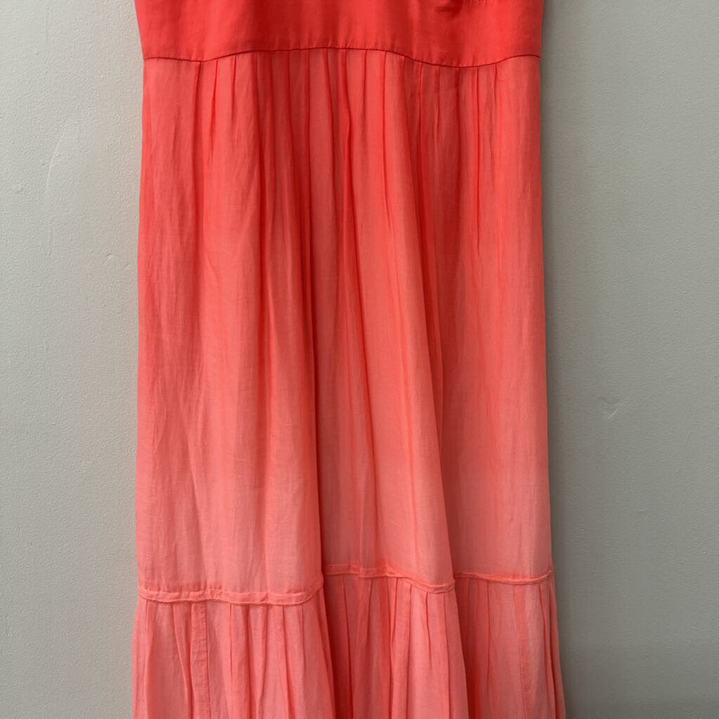 Tahari Coral Ombre Maxi Dress 4