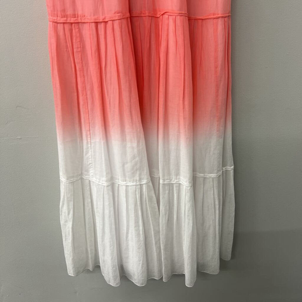 Tahari Coral Ombre Maxi Dress 4