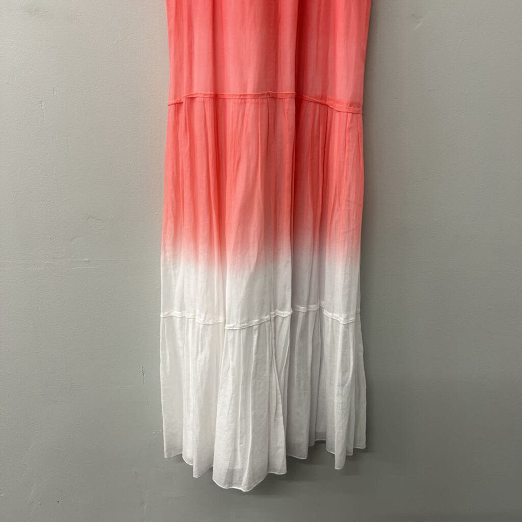 Tahari Coral Ombre Maxi Dress 4