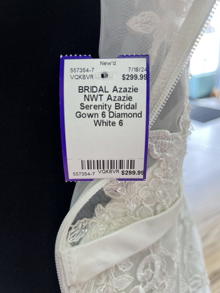 NWT Azazie Serenity Bridal Gown 6