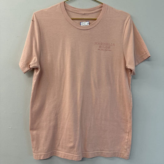 Magnolia Silos Peach Graphic Tee Medium