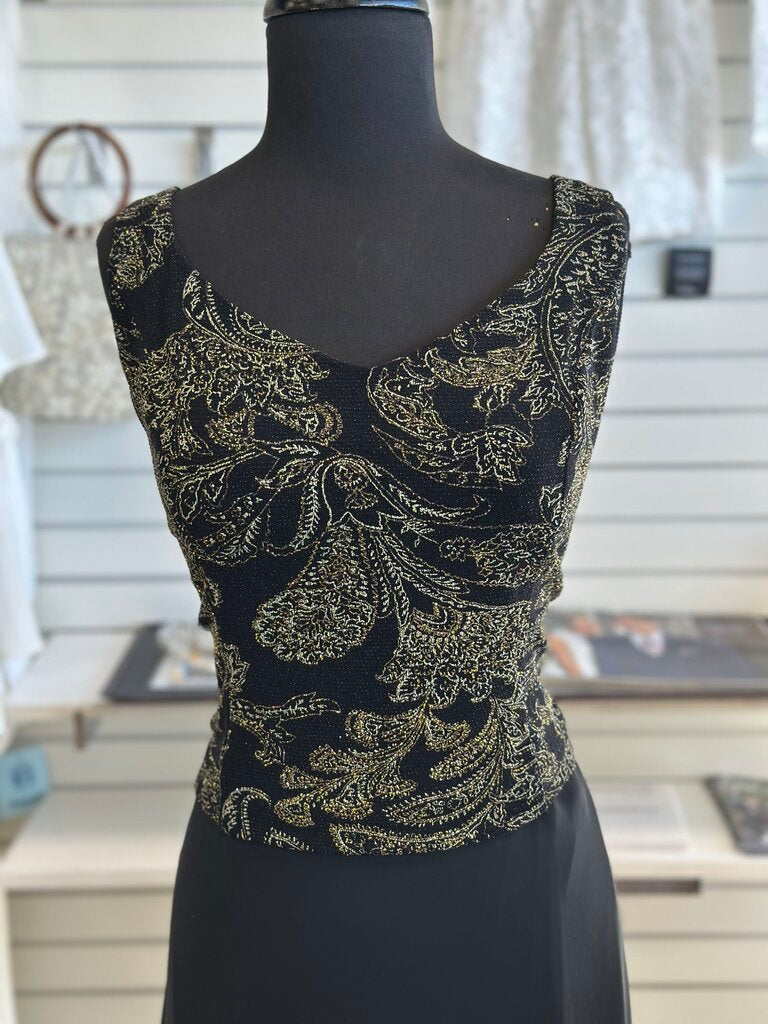 Gold Shimmer Formal with Jacket 18