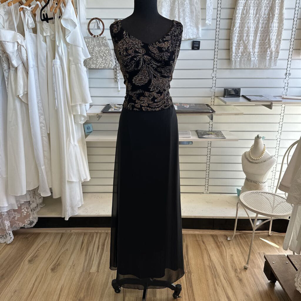 Gold Shimmer Formal with Jacket 18