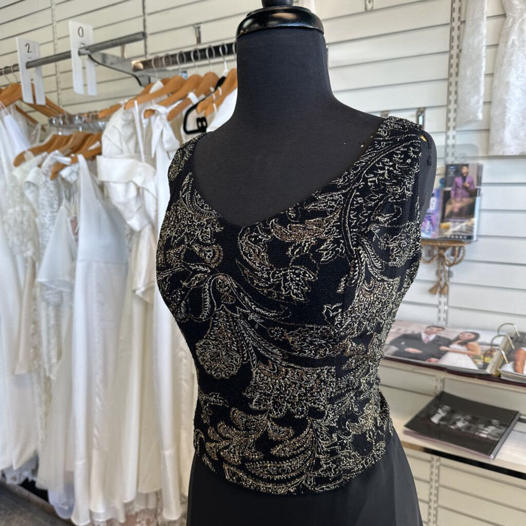 Gold Shimmer Formal with Jacket 18