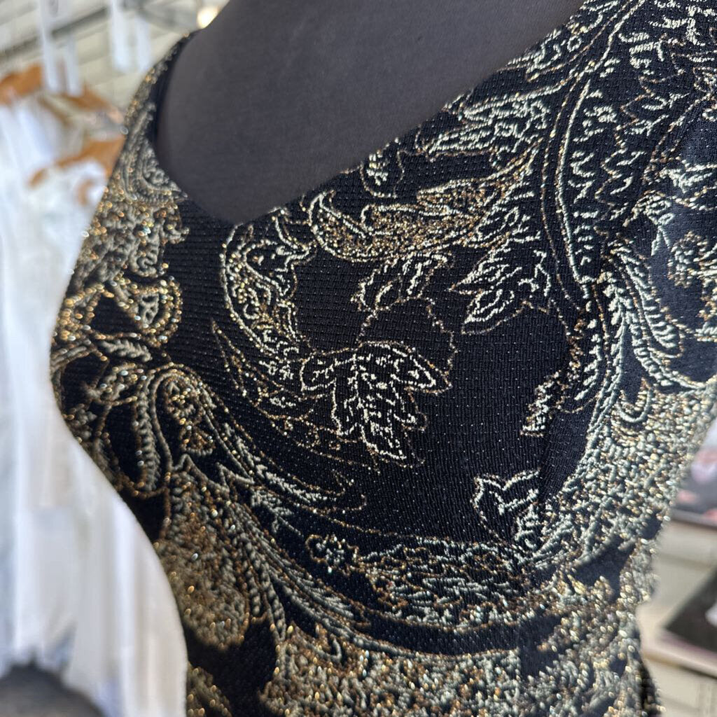 Gold Shimmer Formal with Jacket 18