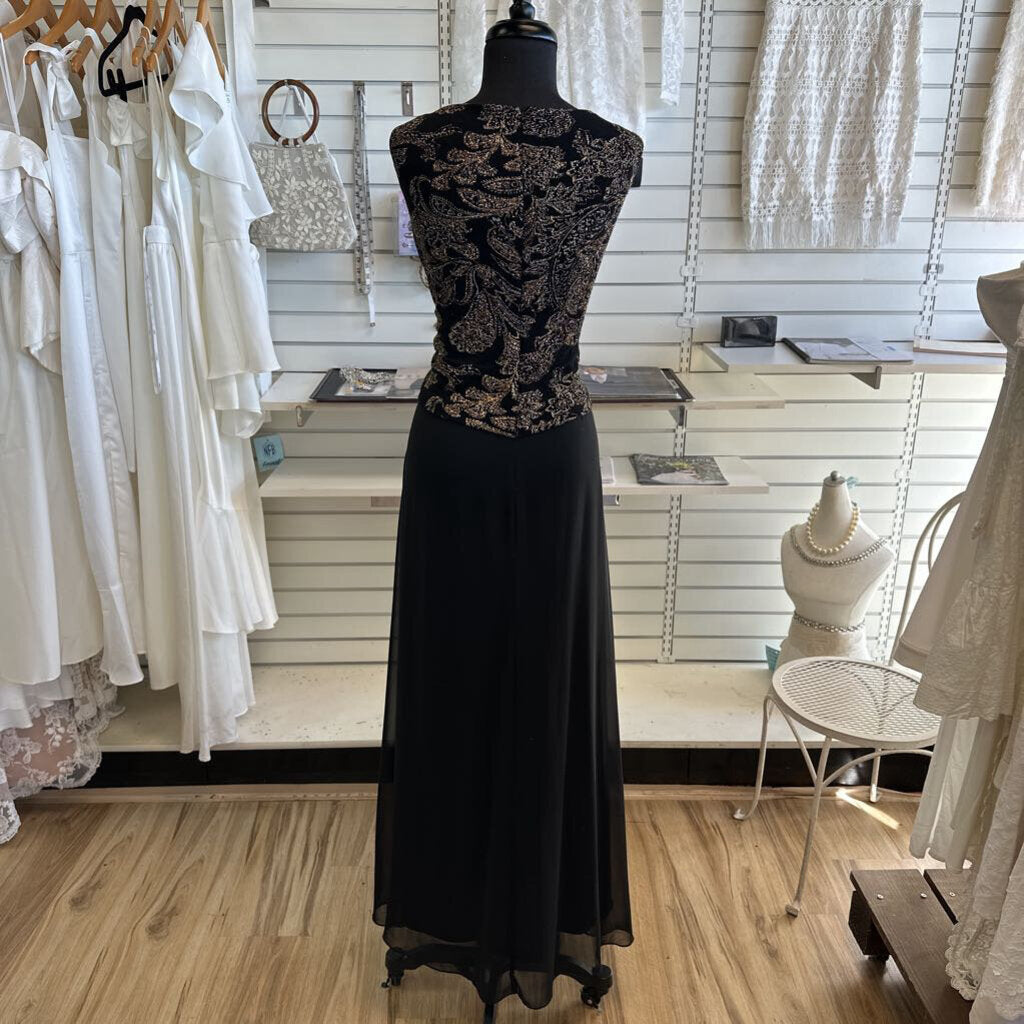 Gold Shimmer Formal with Jacket 18