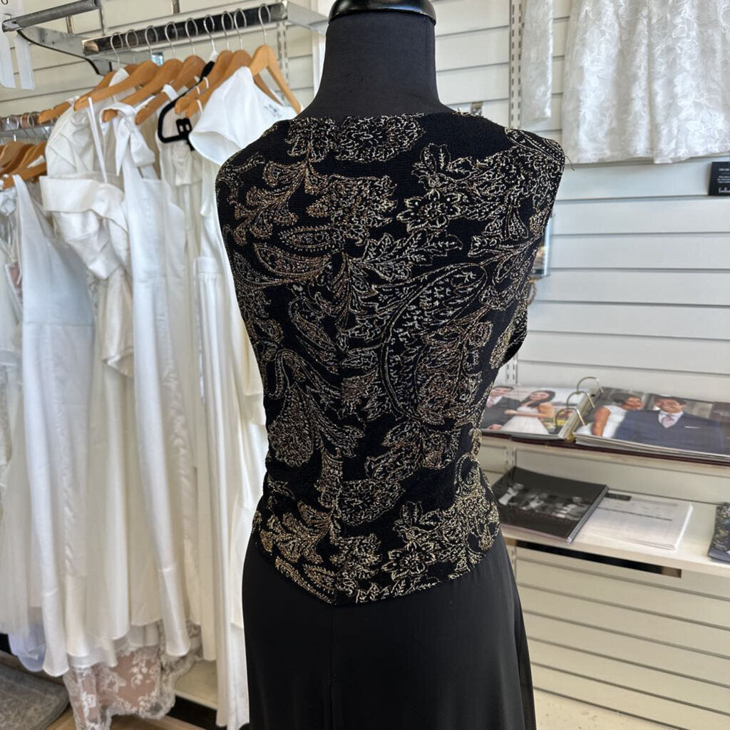 Gold Shimmer Formal with Jacket 18