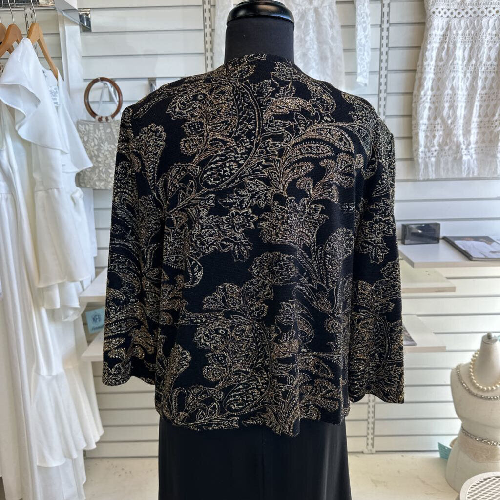 Gold Shimmer Formal with Jacket 18