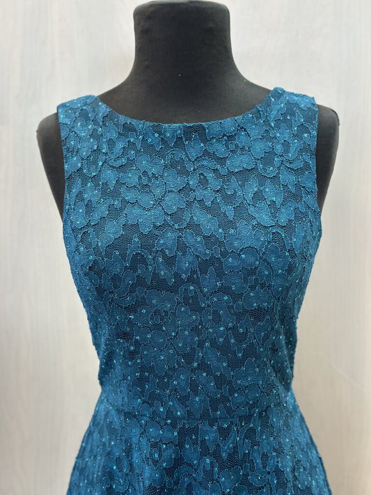 Speechless Glitter Lace Skater Dress 1