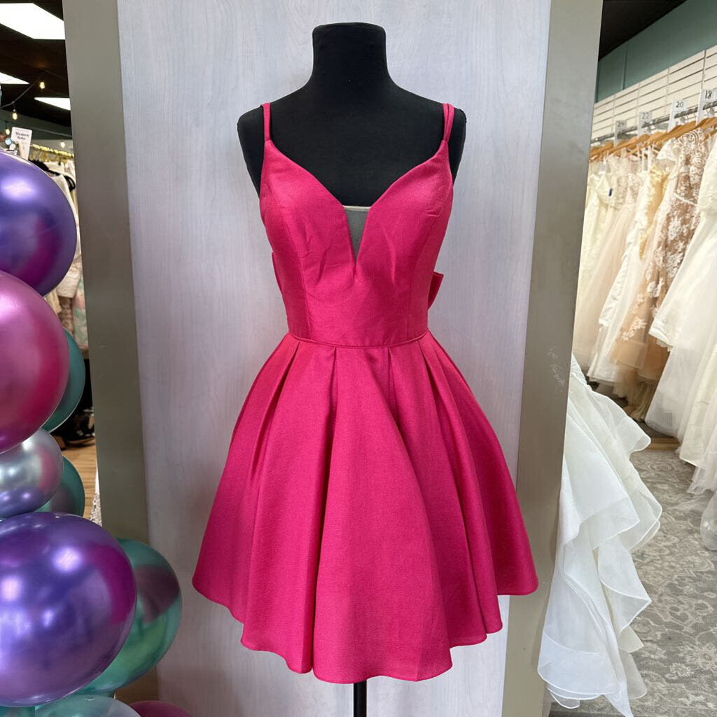 Amarra Hotpink Homecoming Dress