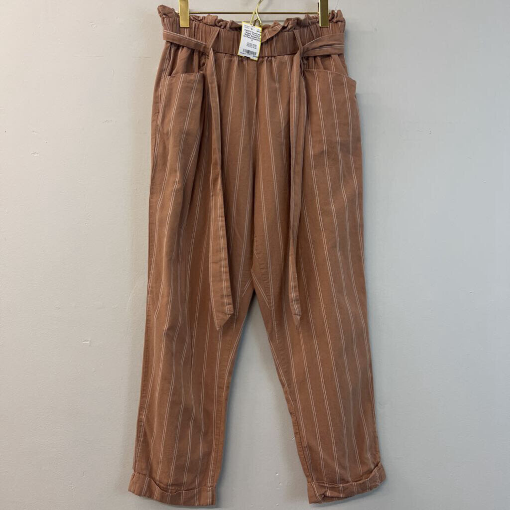 Thread & Supply Striped Pull On Pants Small