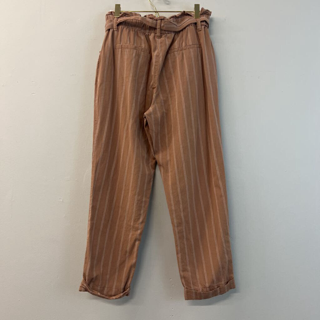 Thread & Supply Striped Pull On Pants Small