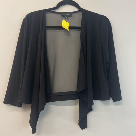 Black Slouchy Mesh Light Jacket Small