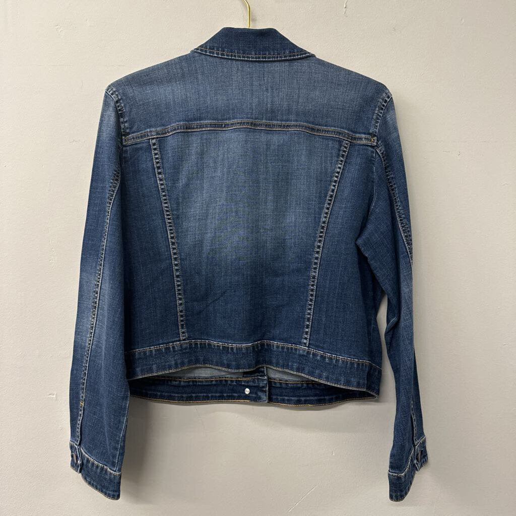 Elle Medium Wash Denim Jacket Extra Large