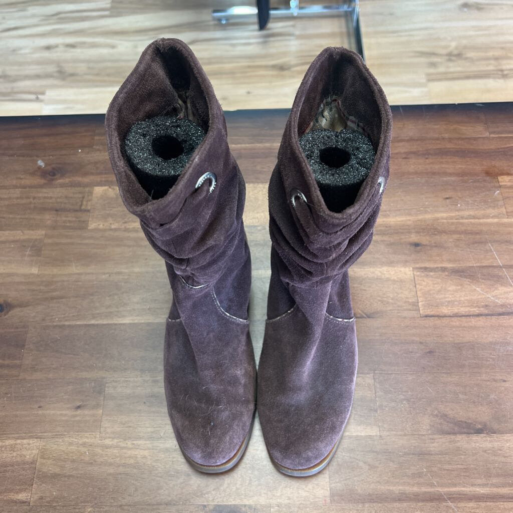 Sperry Slouchy Suede Boots 7.5