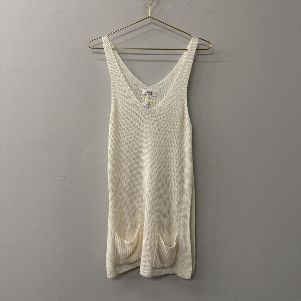 Jack by BB Dakota Long Knit Tank Top Small