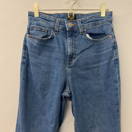 Lee Heritage Medium Wash Distressed Jeans Small