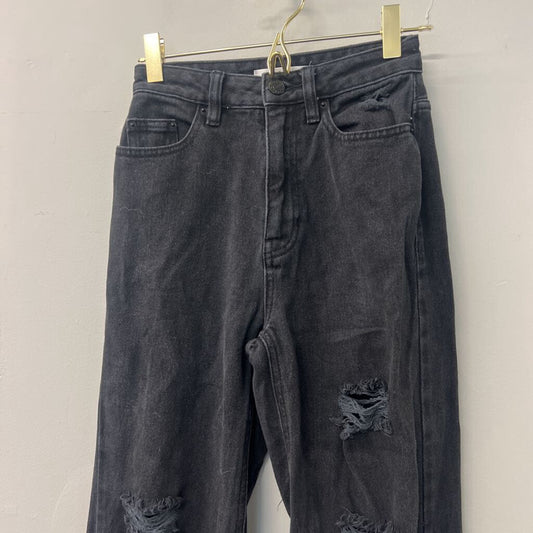 PacSun Black 90s Boyfriend Distressed Jeans 22