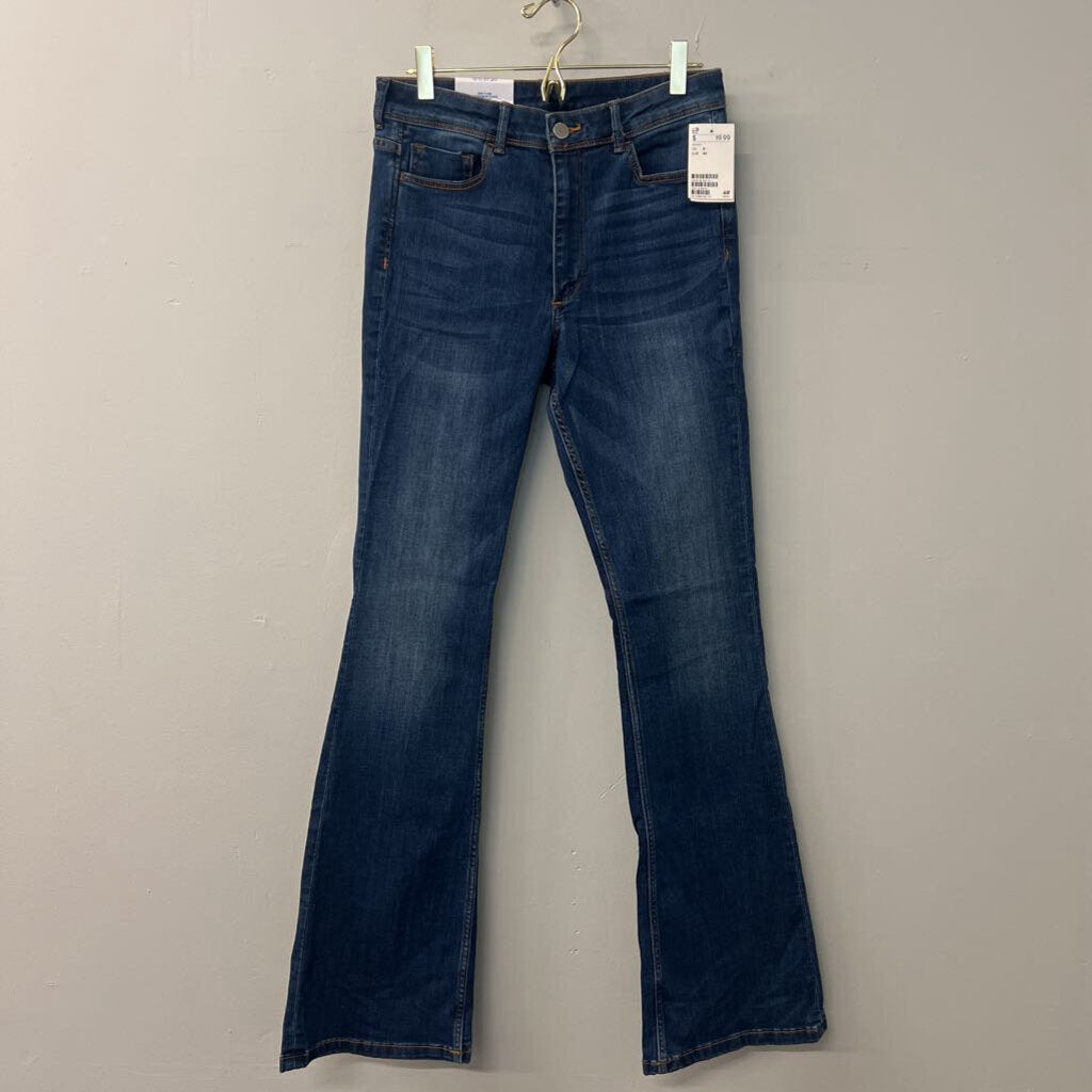 H&M Dark Wash Flare Jeans 8