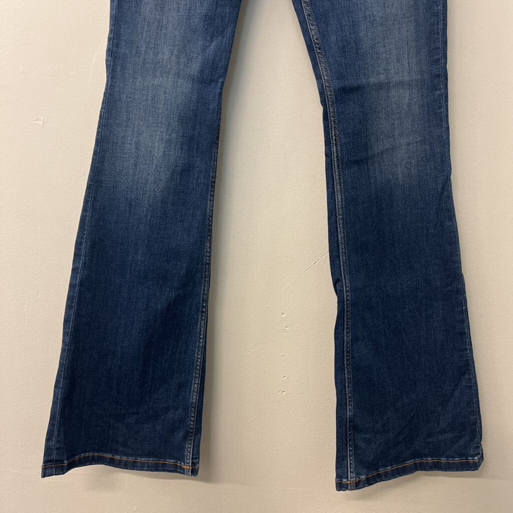 H&M Dark Wash Flare Jeans 8