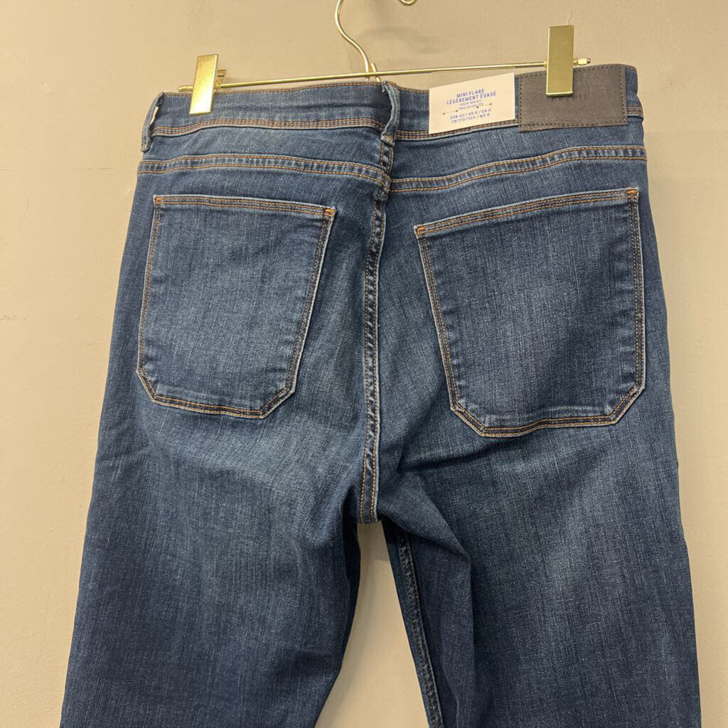 H&M Dark Wash Flare Jeans 8