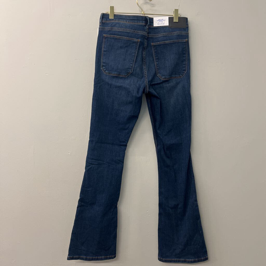 H&M Dark Wash Flare Jeans 8