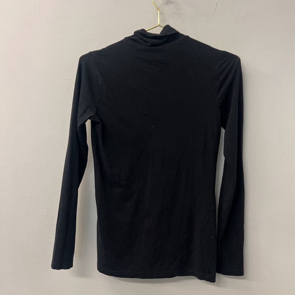 Cabi Black Long Sleeve Turtleneck Small