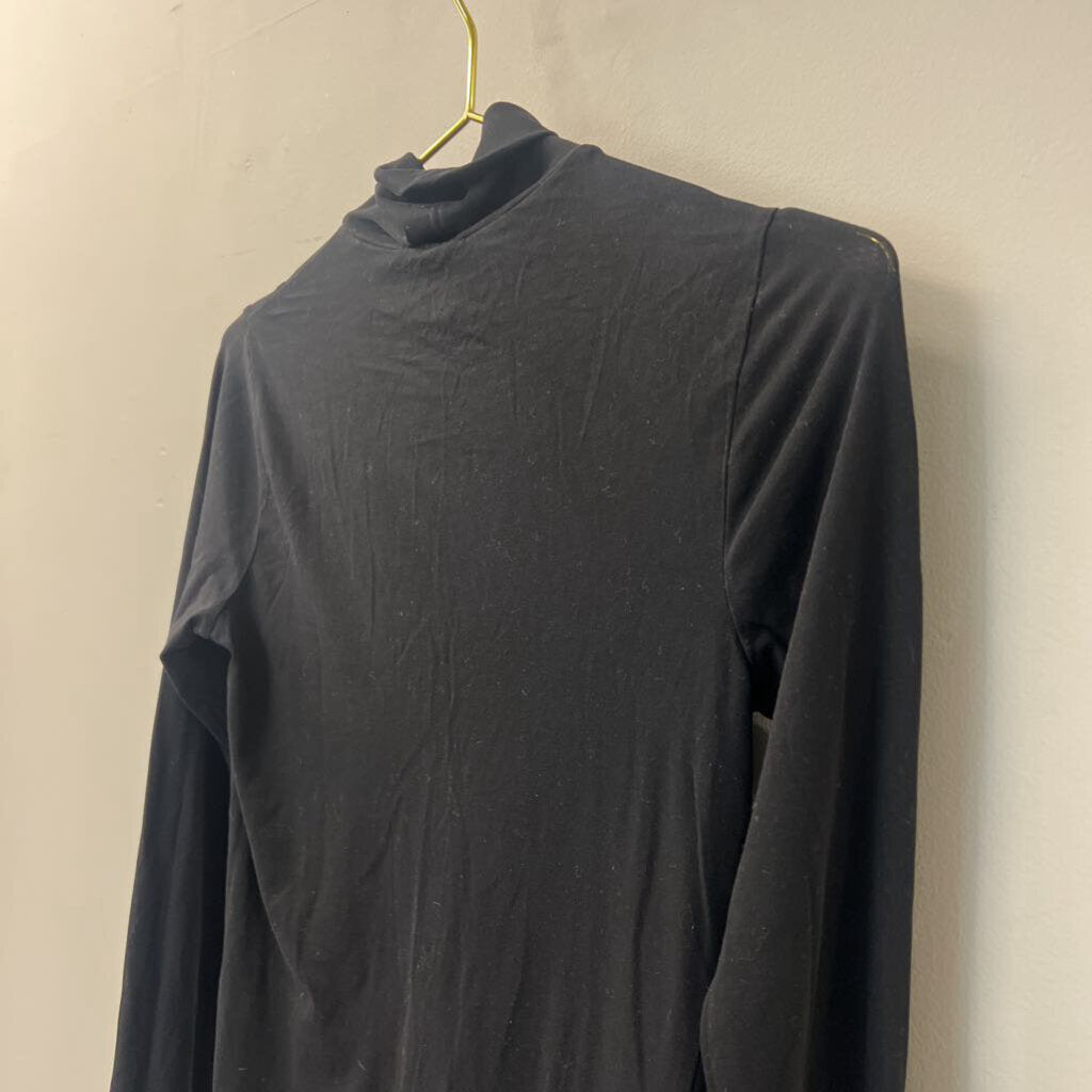 Cabi Black Long Sleeve Turtleneck Small