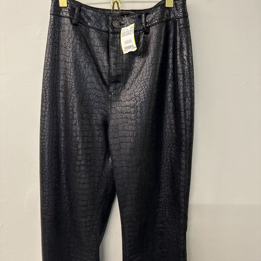 Motel Metallic Snake Print Pants Small